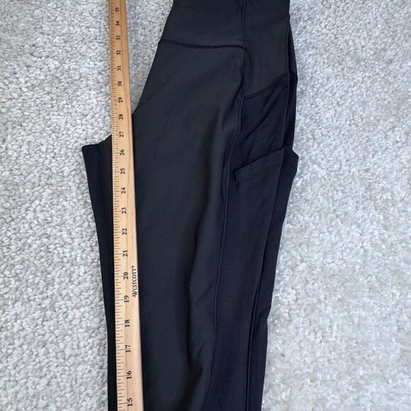 lululemon sleet sprinter fleece water resistant winter Black Leggings tights - Picture 8 of 8